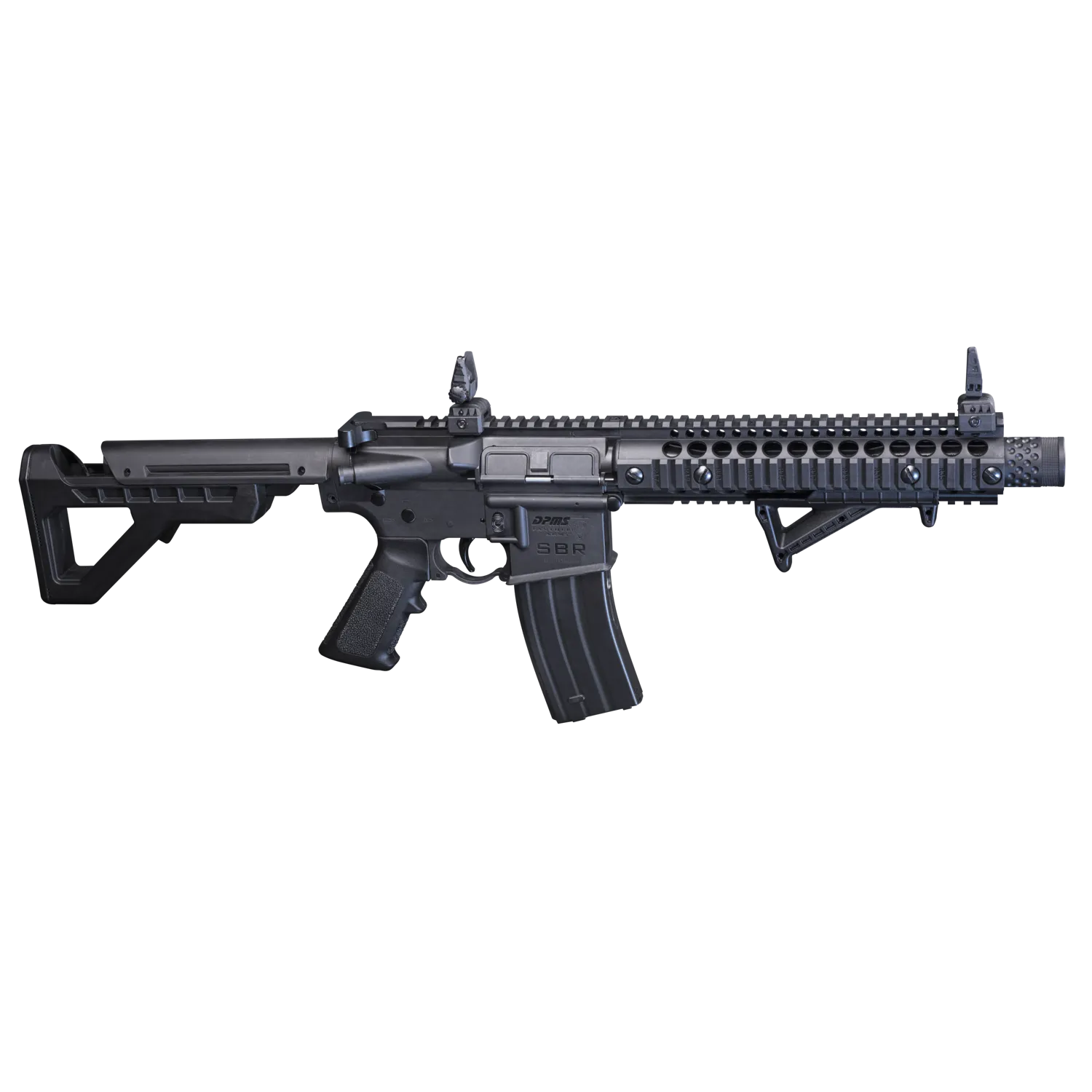 4540-1-1-1-1-1-1-1-1-1-1-1-1-1-1-1-1 Crosman DPMS SBR CO2 BB Air Rifle | Full Auto - Image 1