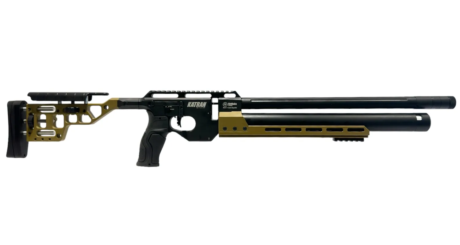 AirMaks-Katran-Pro-Olive-PCP-Air-Rifle AirMaks Katran Pro Standard PCP Air Rifle - Image 1