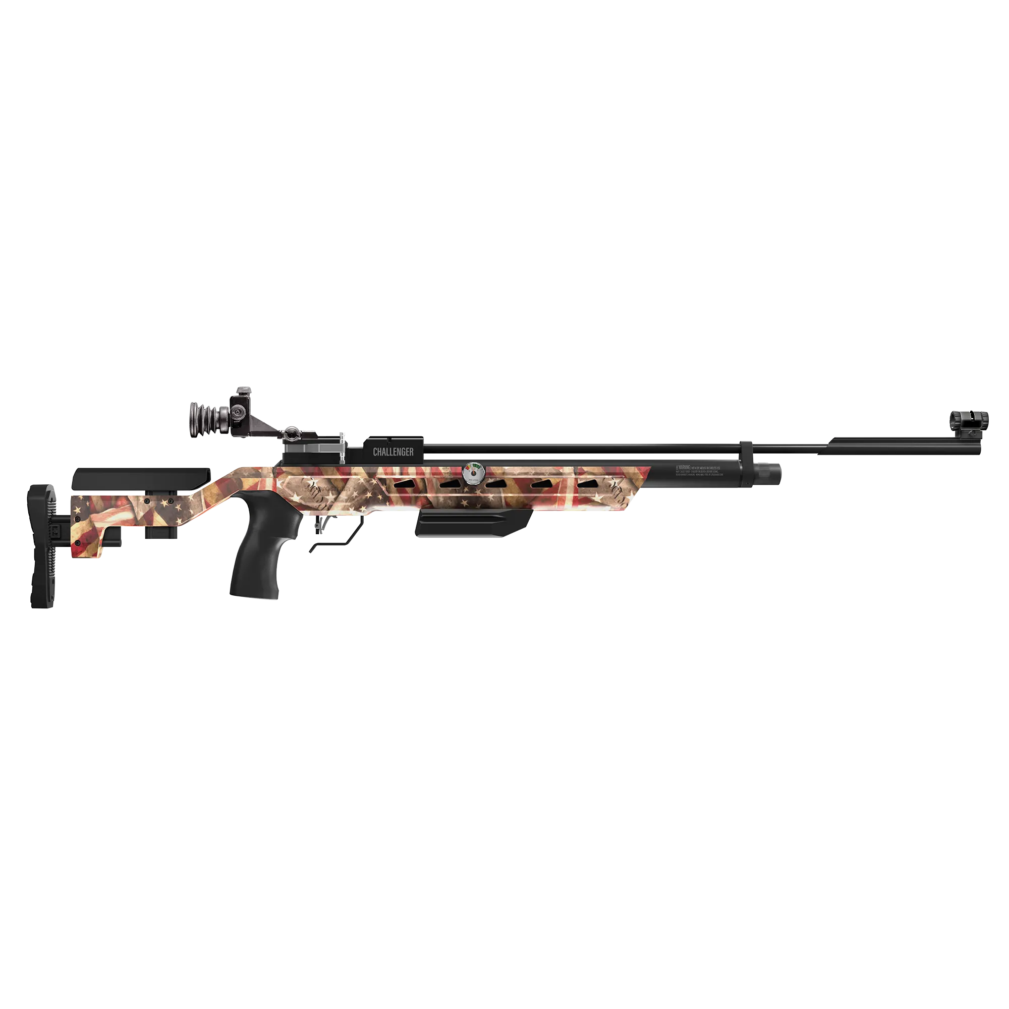 CH2021FS_Right-Profile-1-1-1-1-1-1-1-1 Crosman Challenger Flag Edition – Patriotic PCP - Image 1