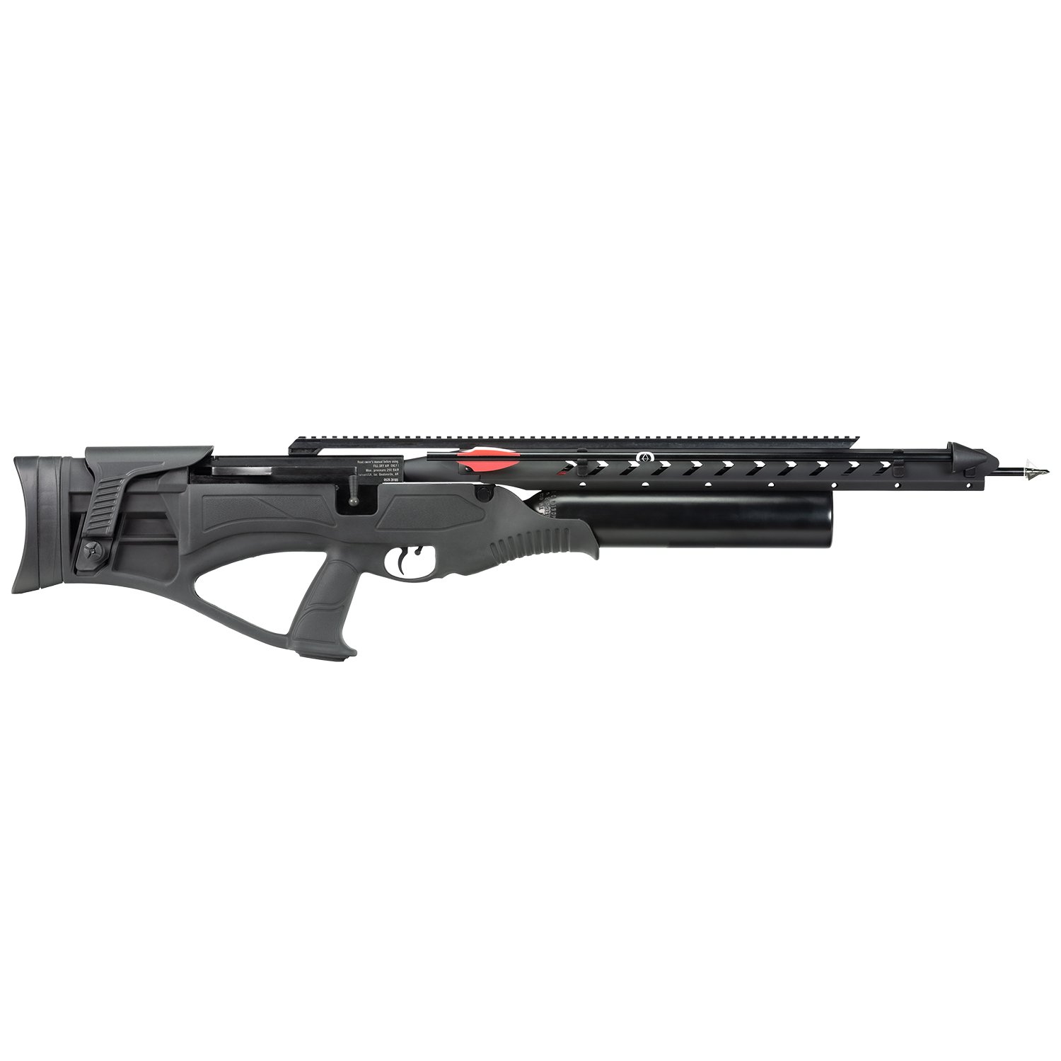 Harpoon_SightsUp_Arrows_Right-NoSights-WEB Hatsan Harpoon Arrow Launcher – 600 FPS PCP Airbow - Image 1