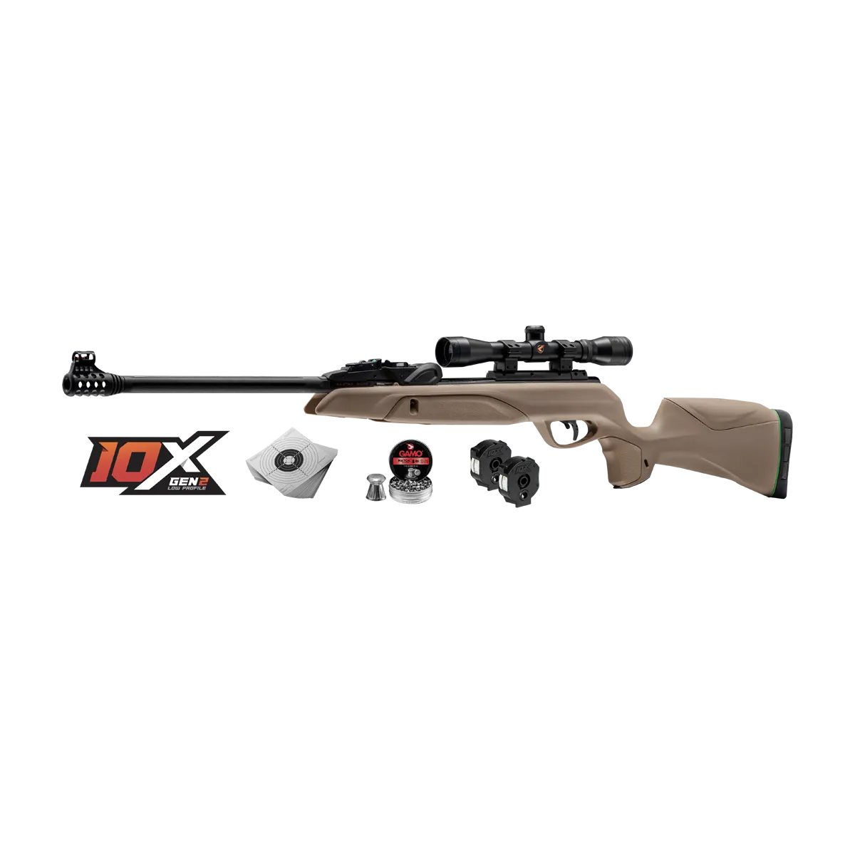 Swarm-Desert-Kit-1 Desert Swarm 10X GEN2 Kit .22 | Precisions Air Armory - Image 1